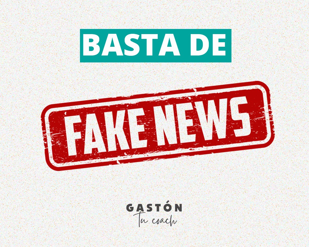 Basta de FakeNews sobre uno mismo